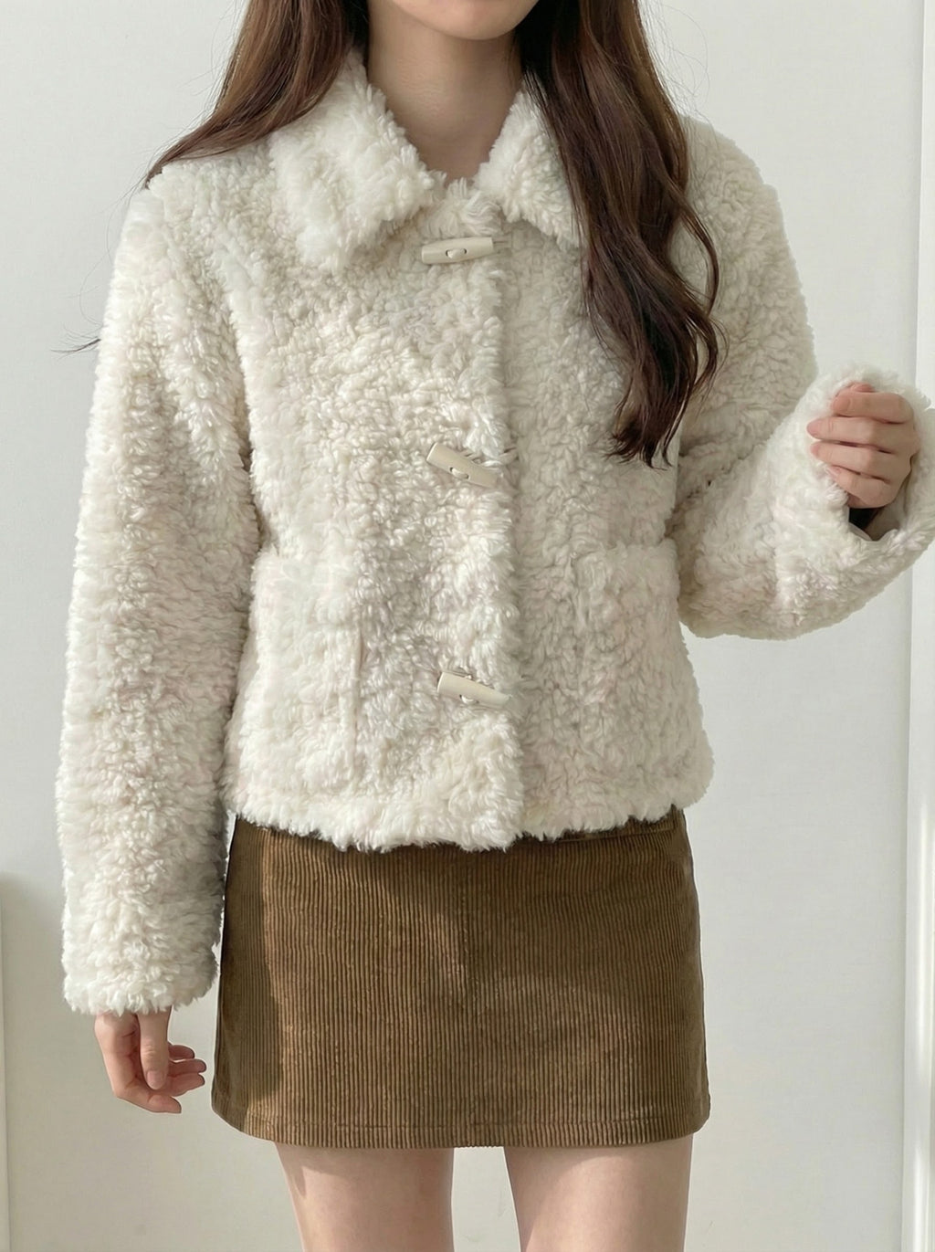 ショートボアフェミニンジャケット
