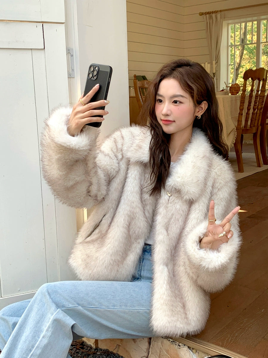 フェイクファージャケット