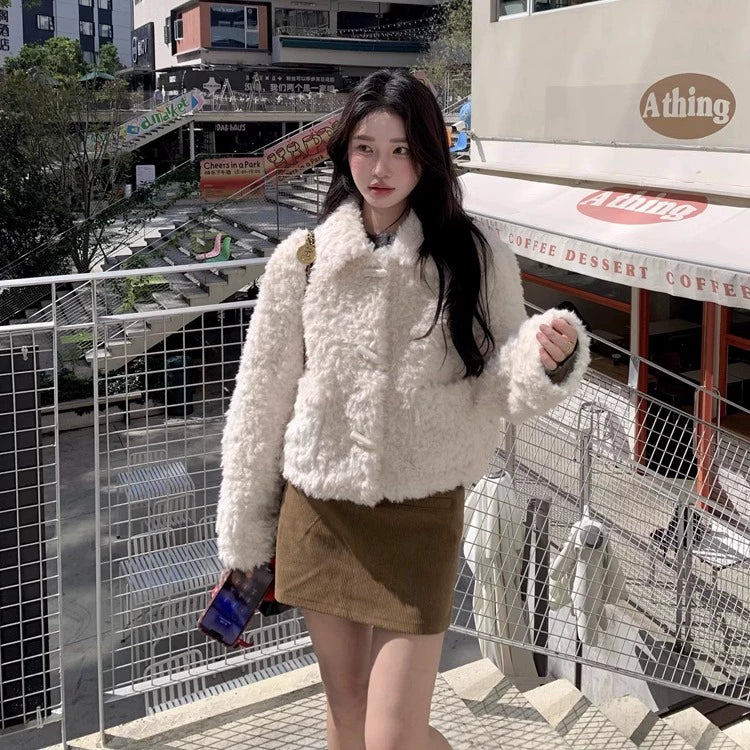 ショートボアフェミニンジャケット