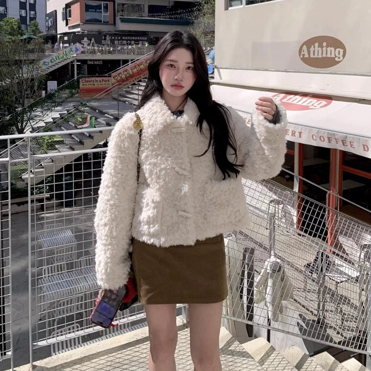 ショートボアフェミニンジャケット