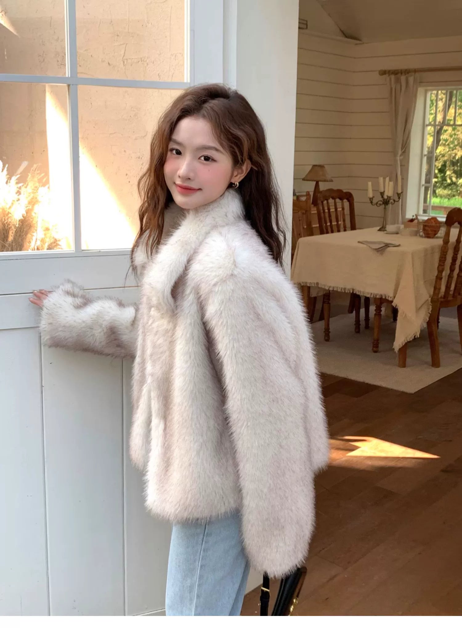 フェイクファージャケット