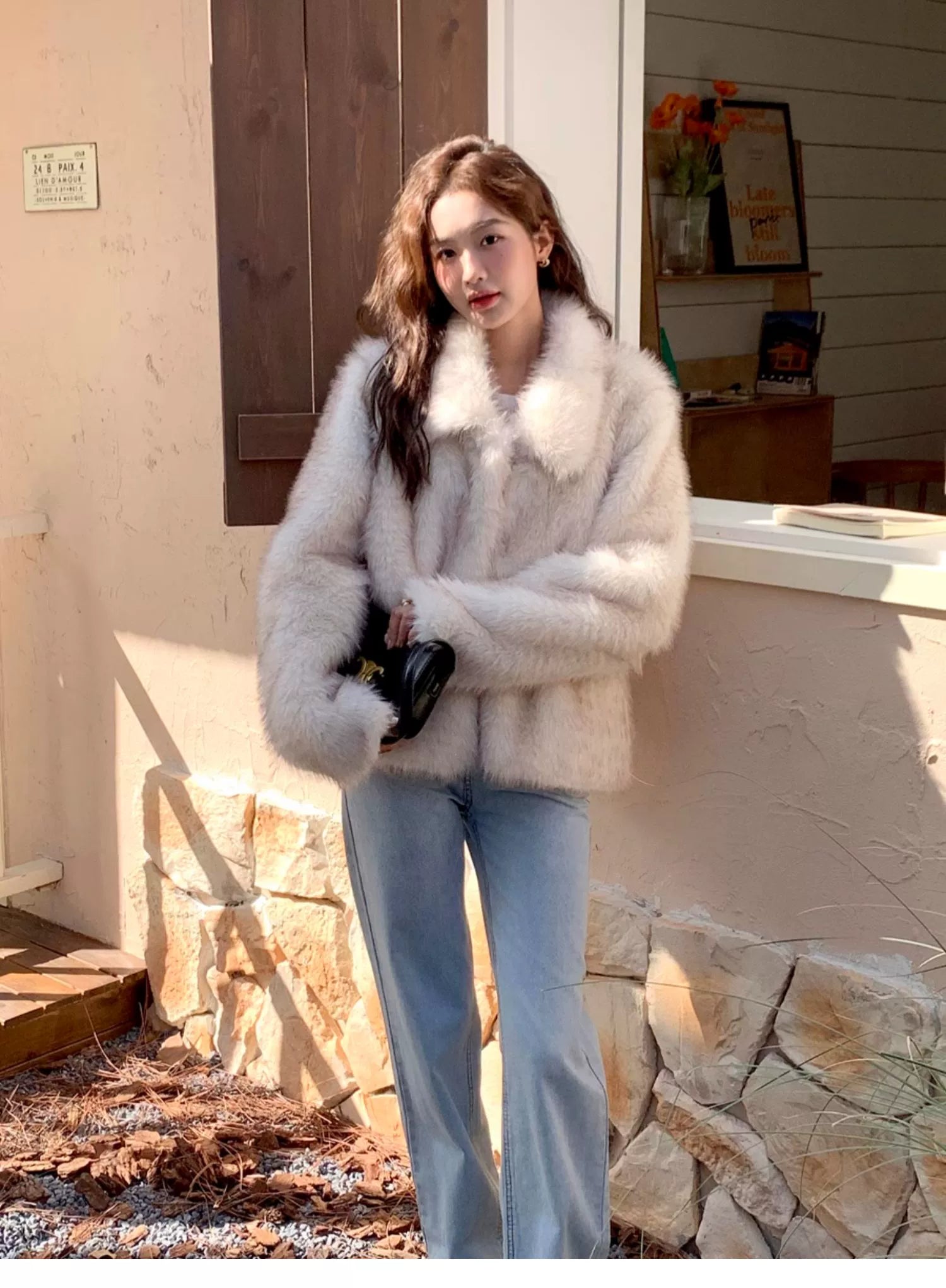 フェイクファージャケット